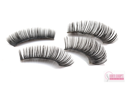 57692990 - false use eyelashes isolated on white background
